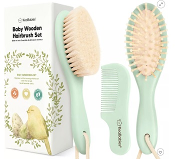 Hair Brush and Comb Set