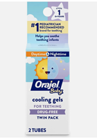 Orajel Baby Daytime + Nighttime Cooling Gels for Teething