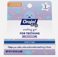 Orajel Baby Nighttime Cooling Gel for Teething