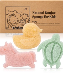 MyHomeBody Konjac Baby Sponge