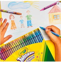 Crayola Twistables Colored Pencil Set 50pcs